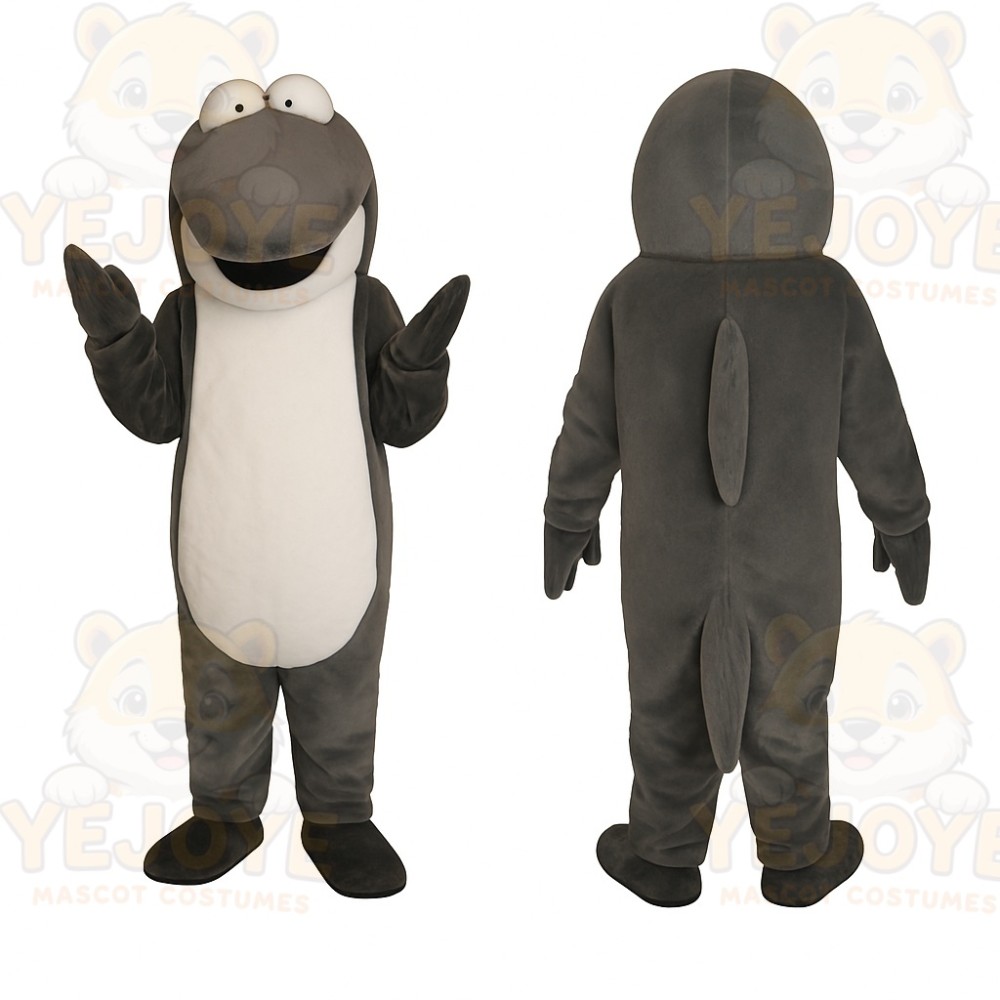 Gray Animal Mascot Costume
