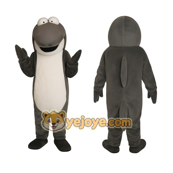 Gray Animal Mascot Costume