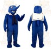 Blue Dolphin Mascot Costume