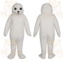White Seal Mascot Costume