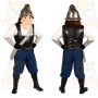 Blue Knight Mascot Costume
