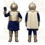 Blue Knight Mascot Costume