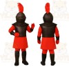Red Knight Mascot Costume
