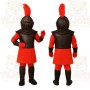 Red Knight Mascot Costume