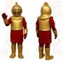 Red Knight Mascot Costume