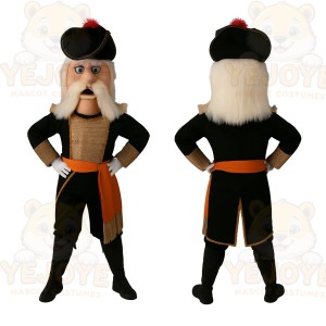 Black Character Mascot Costume
