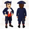 Blue Character Mascot Costume