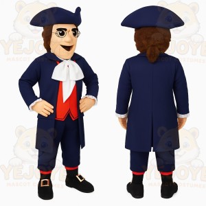 Blue Character Mascot Costume