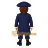 Blue Character Mascot Costume Blue Character Mascot Costume