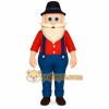 Red and Blue Character Mascot Costume Red and Blue Character Mascot Costume