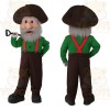 Green Gnome Mascot Costume