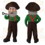 Green Gnome Mascot Costume