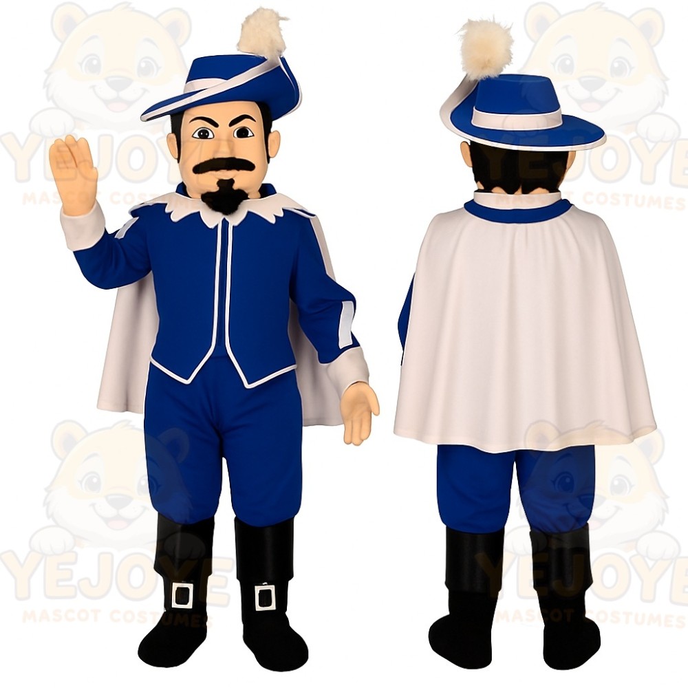 Blue Character Mascot Costume