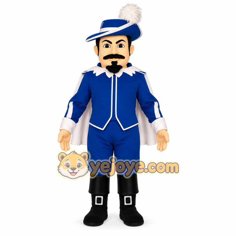 Blue Character Mascot Costume