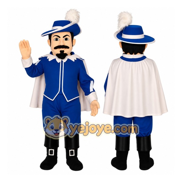 Blue Character Mascot Costume