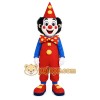 Red Clown Mascot Costume