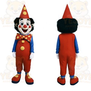 Red Clown Mascot Costume