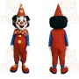 Red Clown Mascot Costume