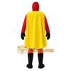 Red Superhero Mascot Costume