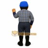 Blue Character Mascot Costume Blue Character Mascot Costume