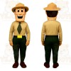 Beige Ranger Mascot Costume