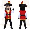 Red Pirate Mascot Costume