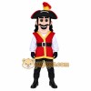 Red Pirate Mascot Costume Red Pirate Mascot Costume