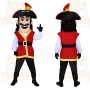 Red Pirate Mascot Costume