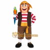 Brown Pirate Mascot Costume