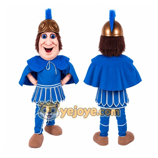 Blue Character Mascot Costume