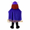 Purple Viking Mascot Costume Purple Viking Mascot Costume