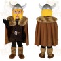 Brown Viking Mascot Costume