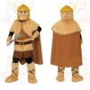 Brown Viking Mascot Costume