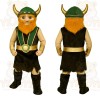 Green Viking Mascot Costume