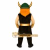 Green Viking Mascot Costume Green Viking Mascot Costume