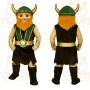 Green Viking Mascot Costume