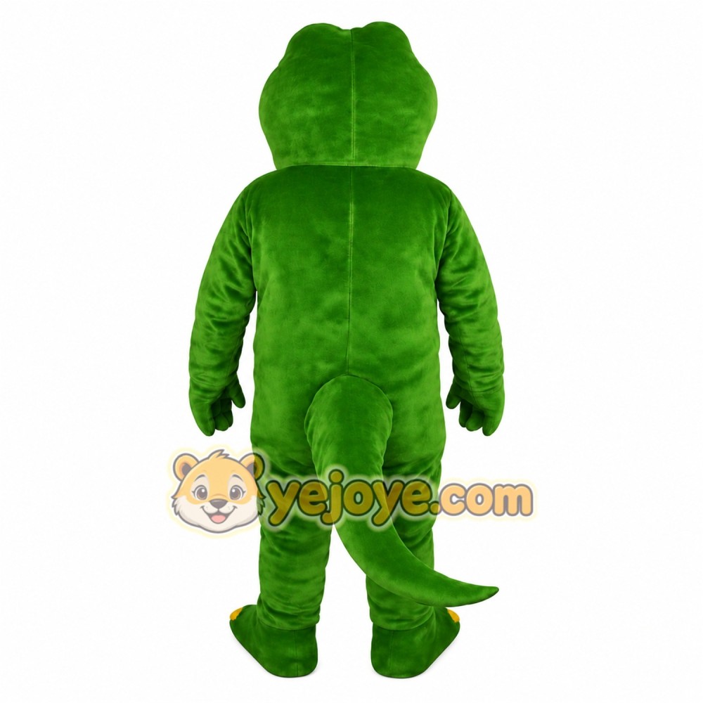 Green Alligator Mascot Costume