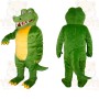 Green Alligator Mascot Costume