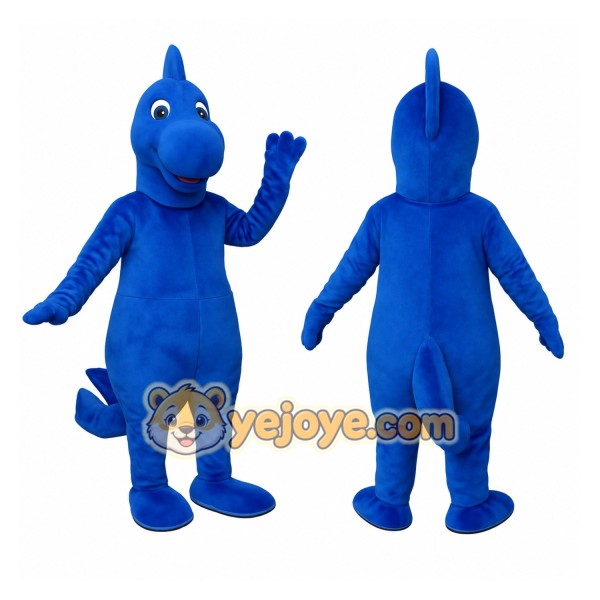 Blue Animal Mascot Costume