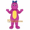 Pink Dinosaur Mascot Costume Pink Dinosaur Mascot Costume