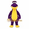 Purple Dinosaur Mascot Costume Purple Dinosaur Mascot Costume