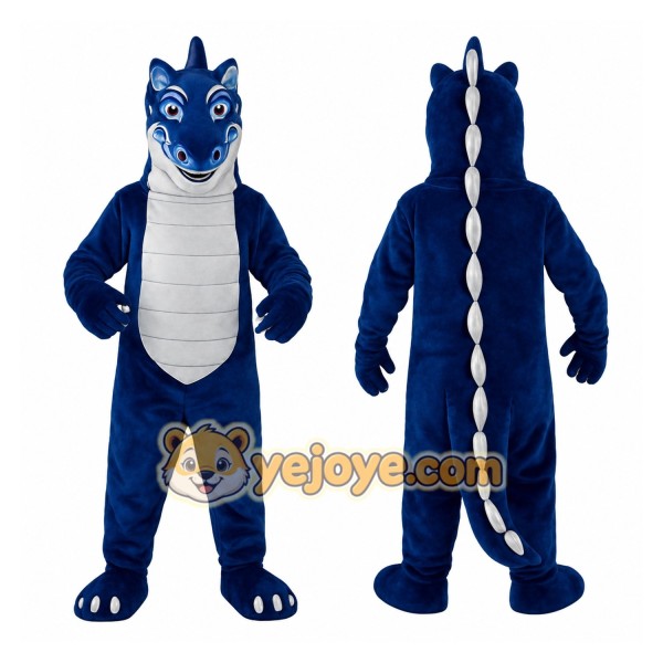 Blue Dragon Mascot Costume