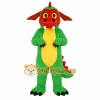 Green Dragon Mascot Costume Green Dragon Mascot Costume