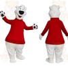 White Bear Mascot Costume