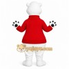 White Bear Mascot Costume White Bear Mascot Costume