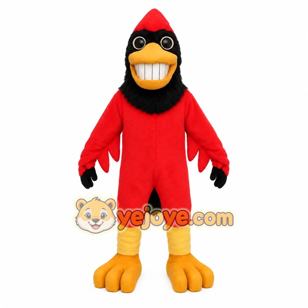Red Bird Mascot Costume Red Bird Mascot Costume