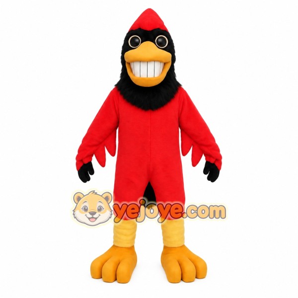 Red Bird Mascot Costume