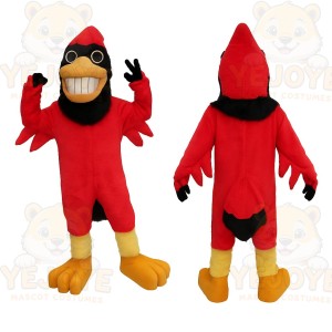 Red Bird Mascot Costume