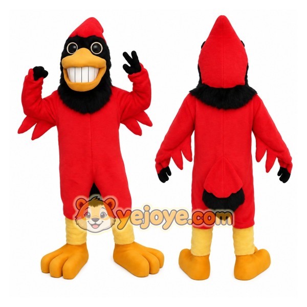 Red Bird Mascot Costume