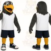 Gray Bird Mascot Costume